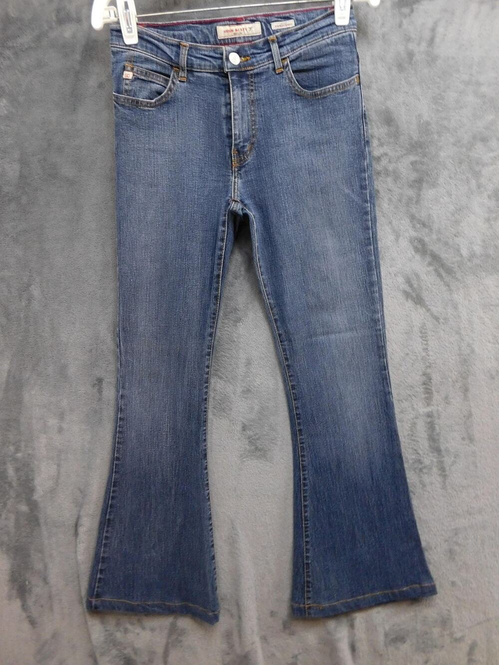 Miss Sixty Jeans Womens 29 Blue Flared Slim Medium Wash Stretch 30 Inseam